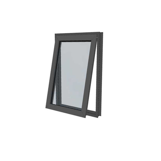 Black Awning Window - 1200h X 850w - EV50  Clear Tgh Double Glazed
