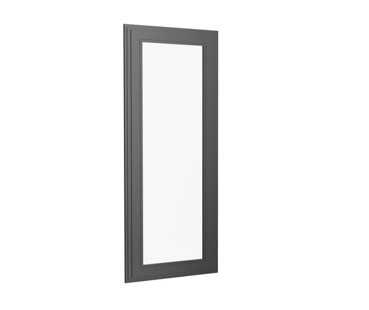 Black Fixed Window - 2300h X 1200w Double Glazed