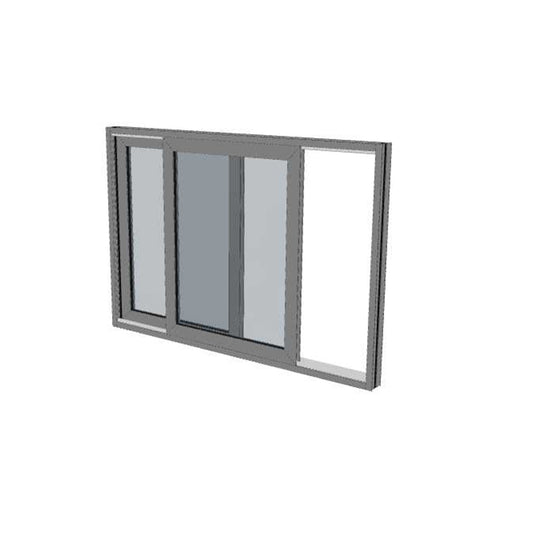 Monument Sliding Window 1170h x 1730w Double Glazed with Flyscreen