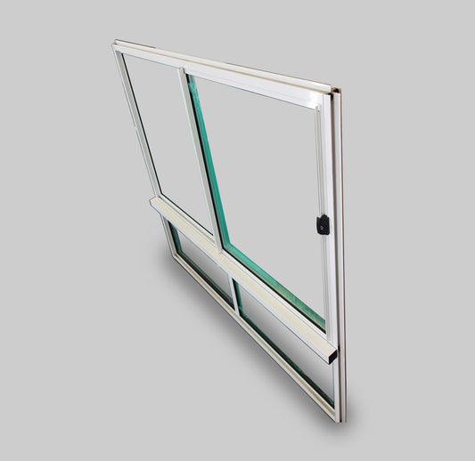White Sliding Window 1800h x 1810w Windows instock Aluminium 1800