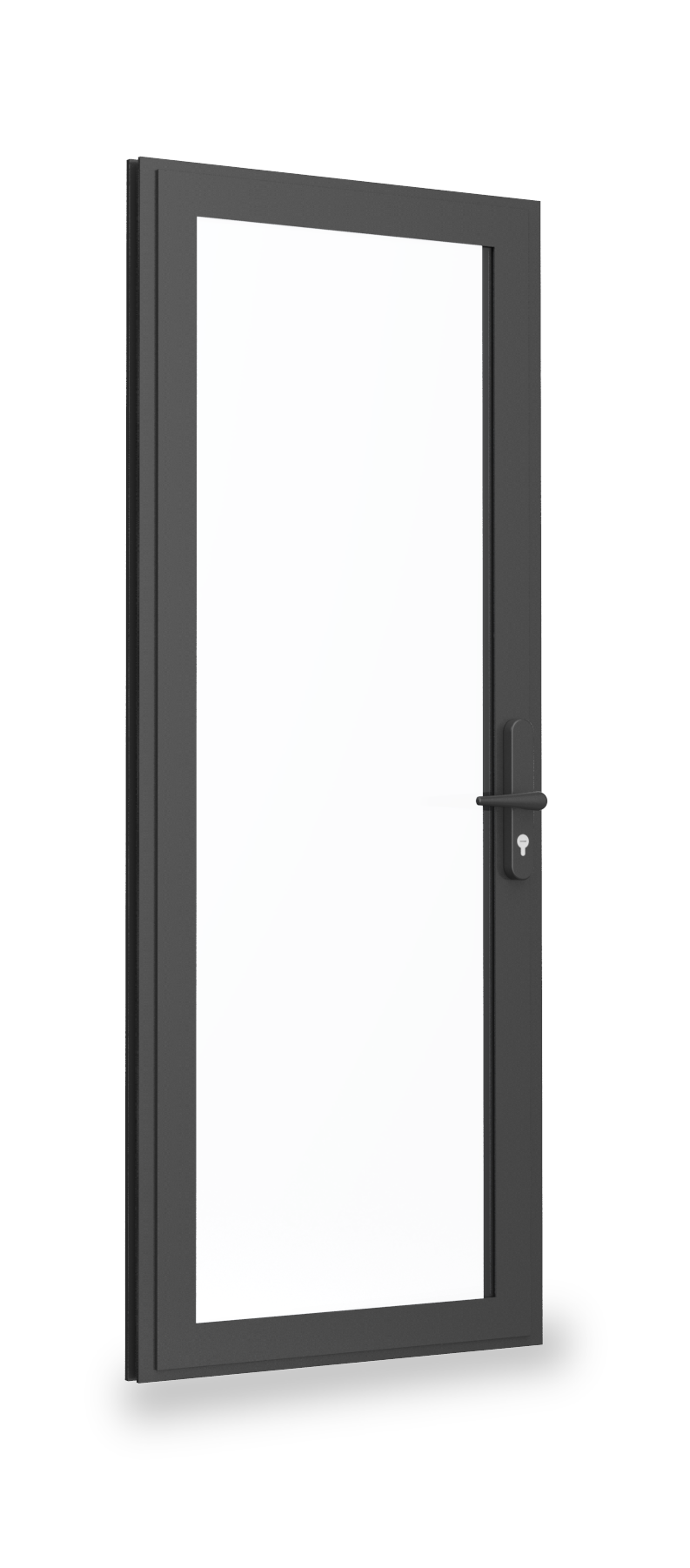 Windows instock Aluminium French Doors 2100 - 920 Black