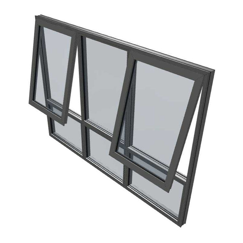 Awning Window 1800h x 2635w 6 panels Double Glazed