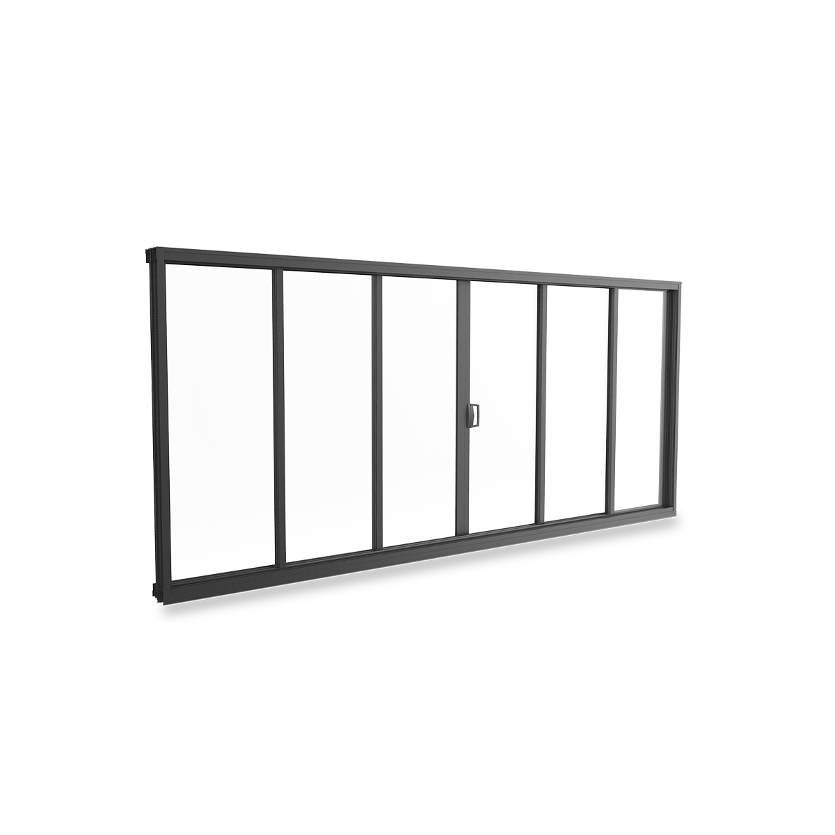 Sliding Stacker Door - 2110h X 4780w - 6 Panel - Double Glazed.